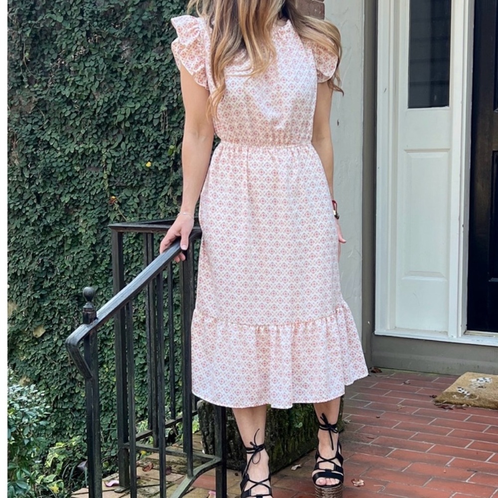 Ces Femme Ruffle flutter Dress